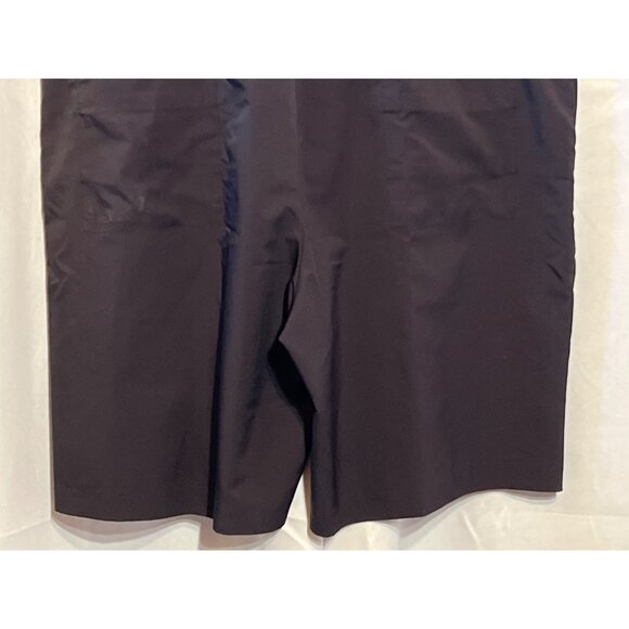 Izod Performx Mens Flat Front Black Shorts Size 38 Polyester Blend Stretch Fabri - Picture 6 of 8
